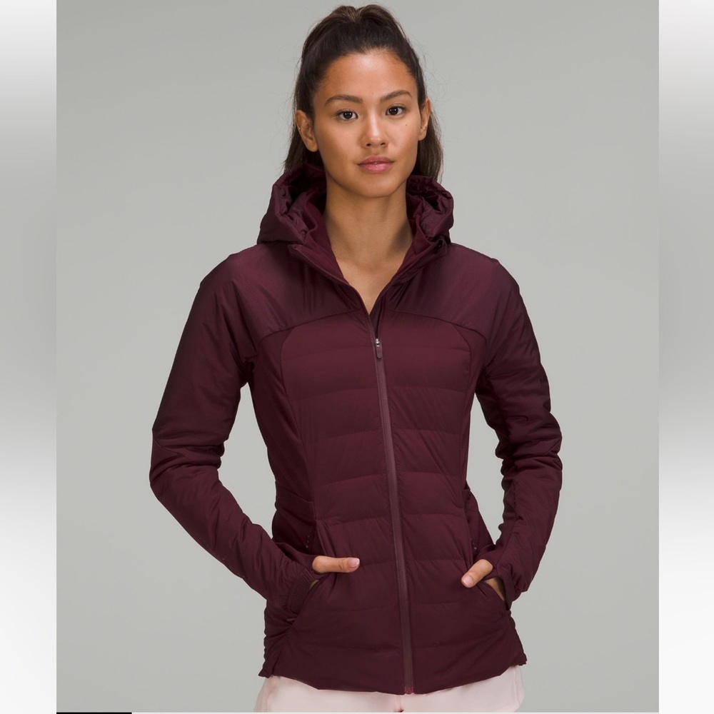 Lululemon down for it all jacket, lightly used